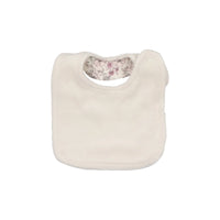 Bee & Dee Brushed Mauve/White Floral Knot Velour Layette Set