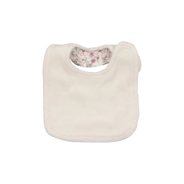 Bee & Dee Brushed Mauve/White Floral Knot Velour Layette Set