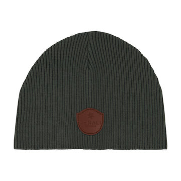 Denali forest green infant beanie- final sale