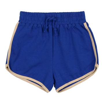 Kin + Kin Cobalt/Cream Colorblock Pants