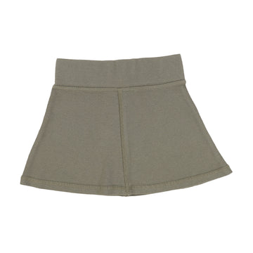 lil legs olive ribbed skirt