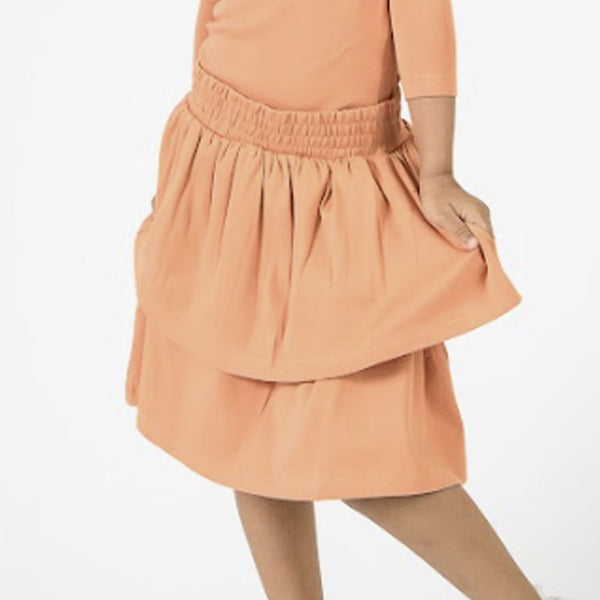 Jay Basics orange sandra skirt