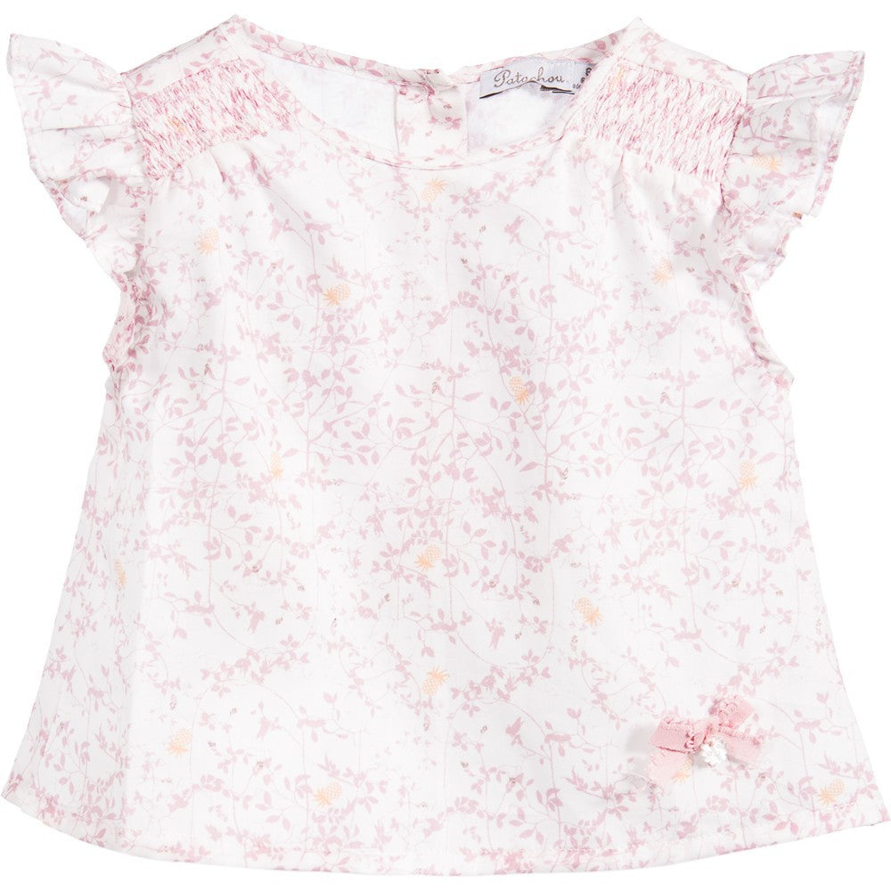 Floral Pink Top