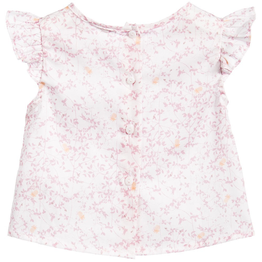 Floral Pink Top