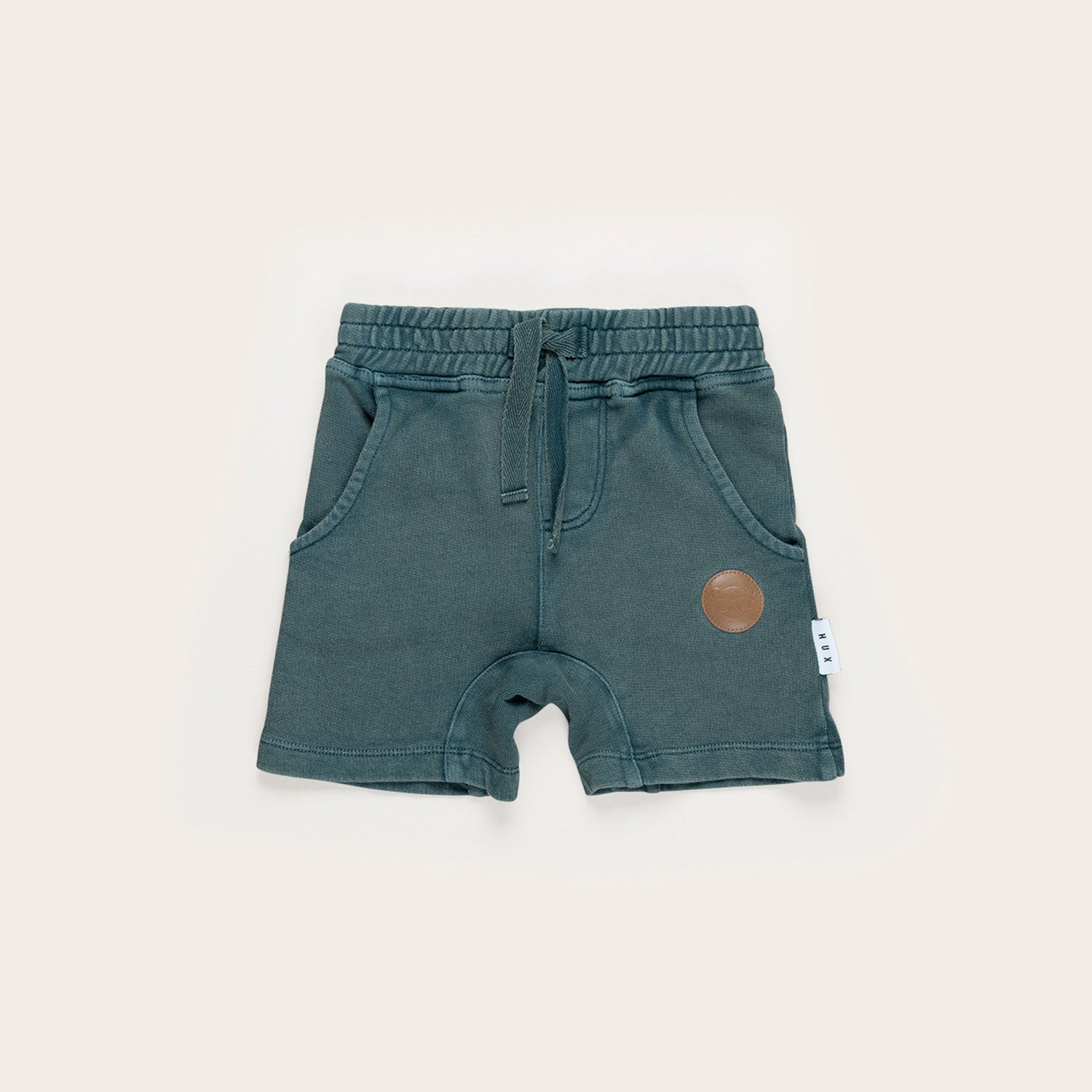 9:45 Sanders Serrated Huxbaby Spruce Slouch Shorts | Buttons Bebe