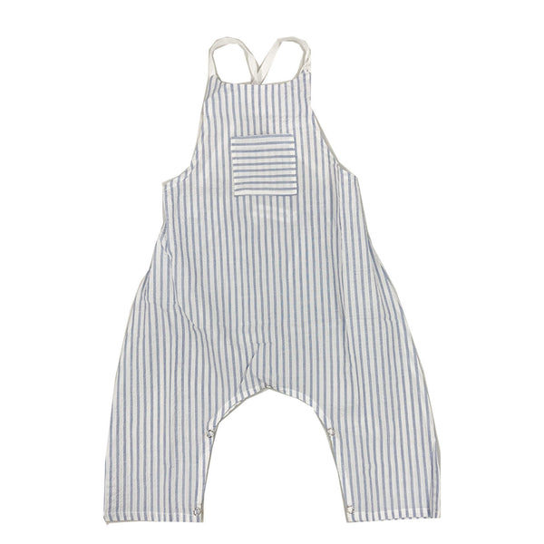 Anja Schwerbrock  Oreto Overall + Pocket Light Blue Stripe